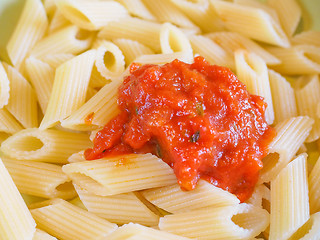 Image showing Tomato pasta