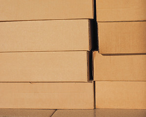 Image showing Cardboard box