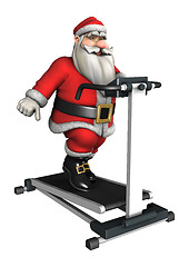 Image showing Santa Fitness