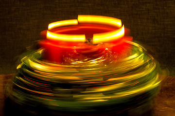 Image showing Advent wreath with speed