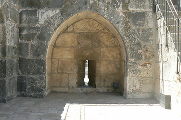 Image showing Jerusalem – old city wall