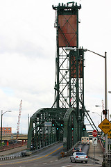 Image showing Hawthorne Bridge in Portland