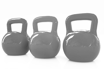 Image showing Colorful weights 