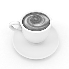 Image showing mug on a white