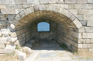 Image showing Crusaders castle on island Kos, Greece