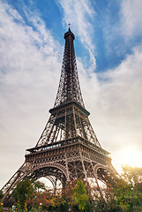 Image showing Eiffel tower in Paris, France