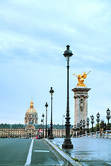 Image showing Les Invalides building in Paris