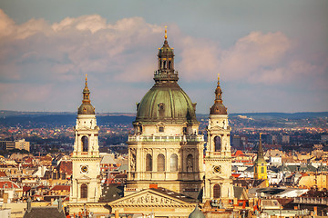 Image showing St. Stephen ( St. Istvan) Basilica in Budapest