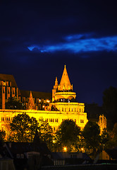 Image showing Fisherman bastion in Budapest, Hungary