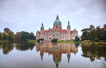 Image showing New Town Hall in Hanover