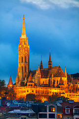 Image showing Matthias church in Budapest, Hungary