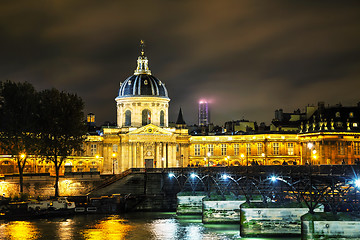 Image showing Institut de France building in Paris, France