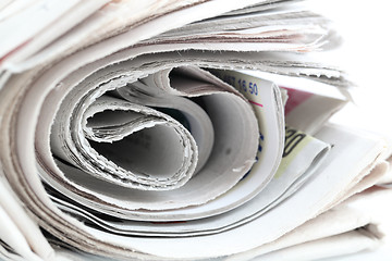 Image showing newspaper roll