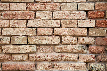 Image showing old brick wall texture