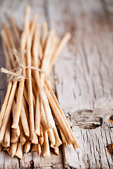 Image showing bread sticks grissini torinesi 