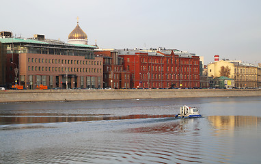 Image showing Moscow river
