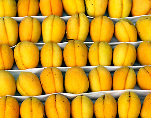 Image showing texture of peaches photographed