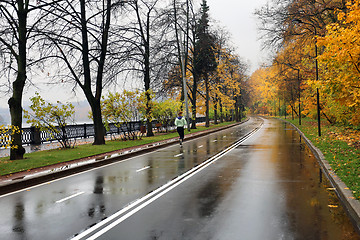 Image showing wet road