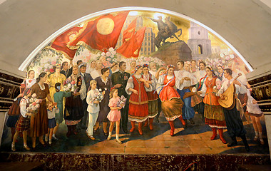 Image showing fresco Ukraine