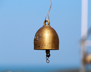 Image showing Bell in a Buddhist temple