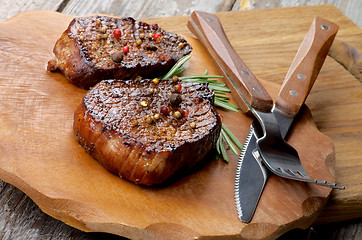 Image showing Beef Steaks