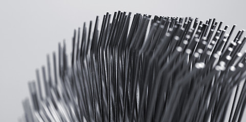 Image showing metal filaments