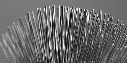 Image showing metal filaments