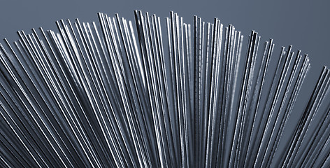 Image showing metal filaments