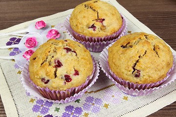 Image showing Homemade muffins