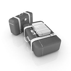 Image showing Traveler's suitcases