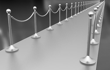 Image showing 3d illustration of path to the success 
