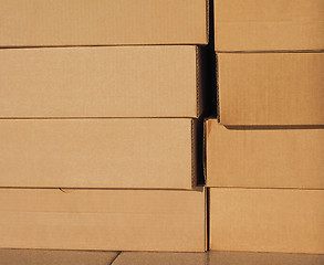 Image showing Cardboard box