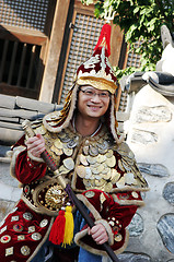 Image showing Korean traditional dress.