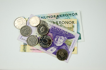 Image showing Bunch of swedish money