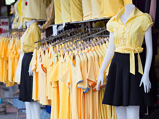 Image showing Yellow shirts for the King's Birthday