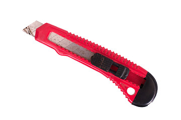 Image showing Utility knife isolated