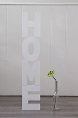 Image showing Four letters - Home