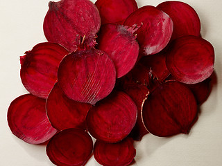 Image showing Beetroot slices 