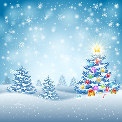 Image showing Christmas Background