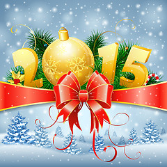 Image showing New Year Background