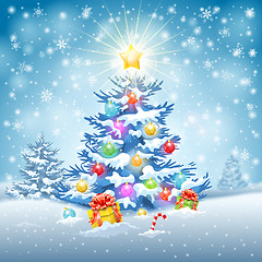 Image showing Christmas Background