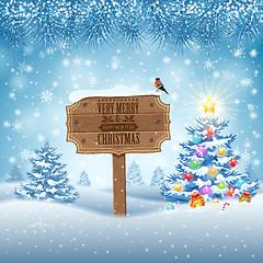 Image showing Christmas background