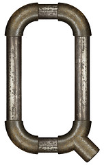 Image showing Pipe letter