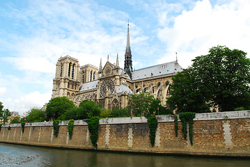 Image showing Notre Dame cathedral