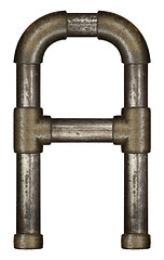 Image showing Pipe letter