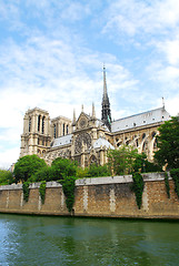 Image showing Notre Dame cathedral