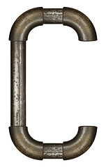 Image showing Pipe letter