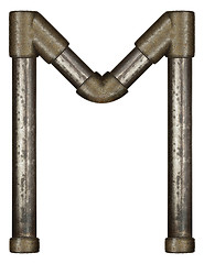 Image showing Pipe letter