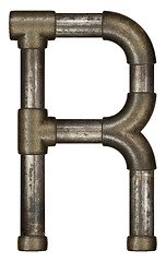 Image showing Pipe letter