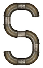 Image showing Pipe letter